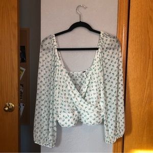 free people wrap top